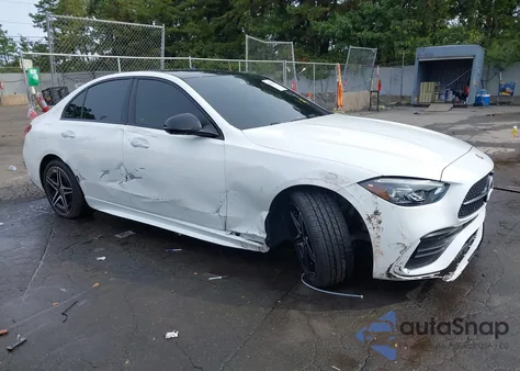 2024 Mercedes-Benz C 300 из США, поврежденный, VIN W1KAF4HB5RR224587